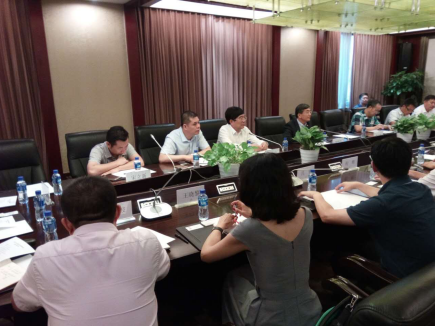  長春市深化智慧城市、醫養結合色小鎮、觀光城鎮開發等項目合作交流會現場